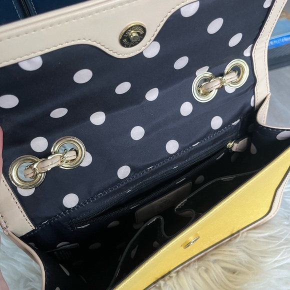 Anne Klein Yellow Summer Bag - Picture 3 of 6